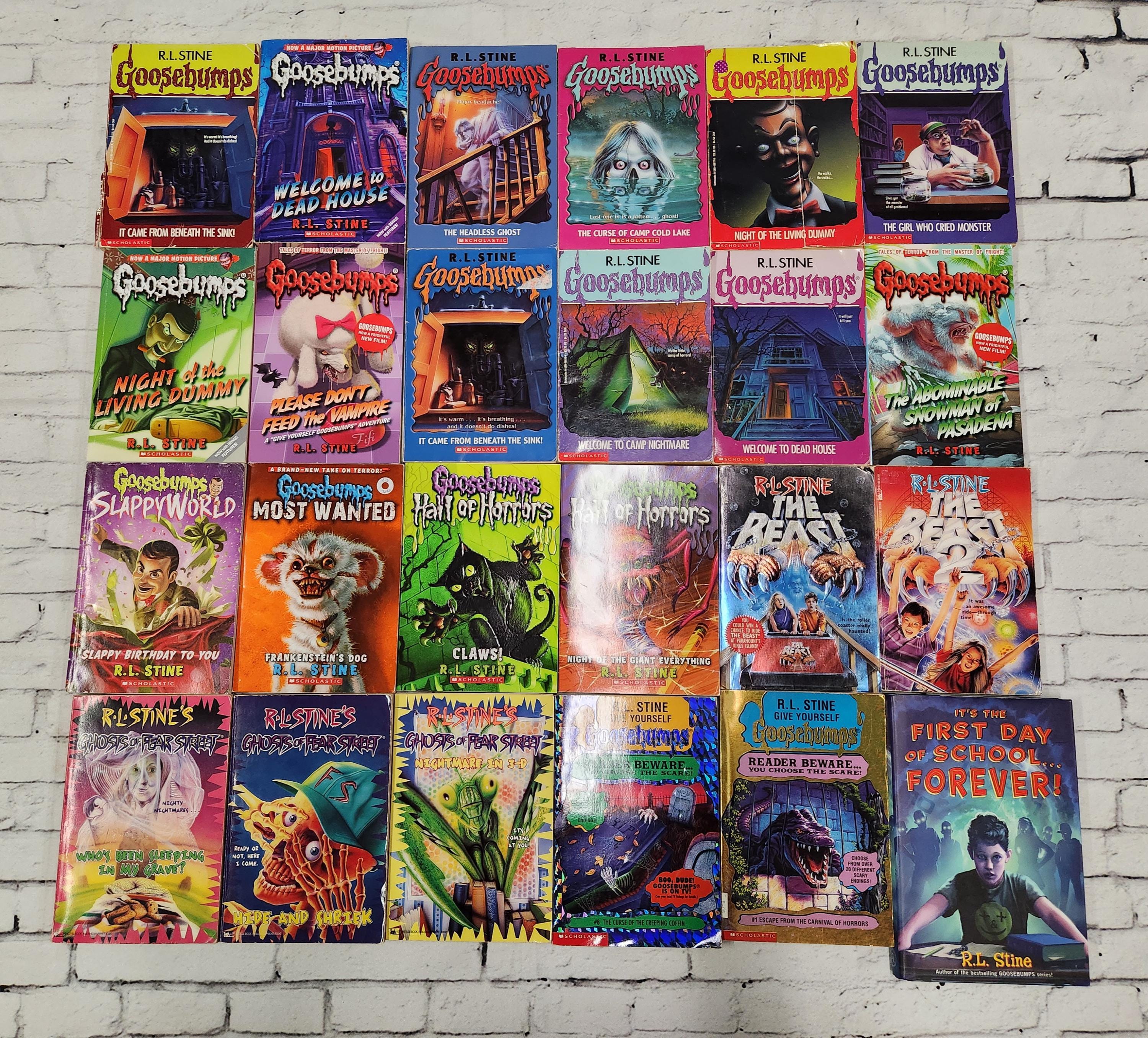90's Goosebumps Series Books by R.L. Stine Paperback, You Pick - Etsy