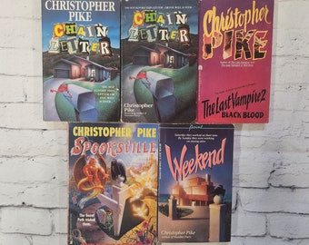 Christopher Pike Young Adult Mystery Thrillers & Supernatural Horror Fiction Paperback Book - YOU PICK
