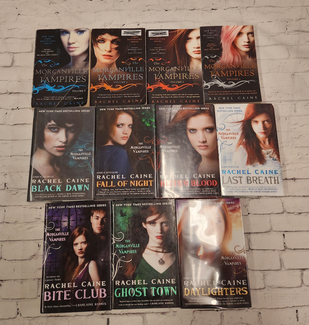 The Morganville Vampires Book Series by Rachel Cain - YA Urban Fantasy - You Pick - Etsy