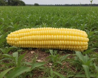 It's Corn! Large Corn on the Cob Bar Soap - Unscented - Realistic Soap - 7 ounces