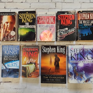 Stephen King Horror Supernatural Fiction Author Books - Paperback Hardcover - U Pick Book
