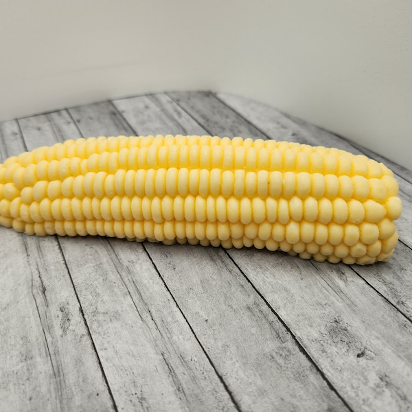 It's Corn! Large Corn on the Cob Bar Soap - Unscented - Realistic Soap - 7 ounces