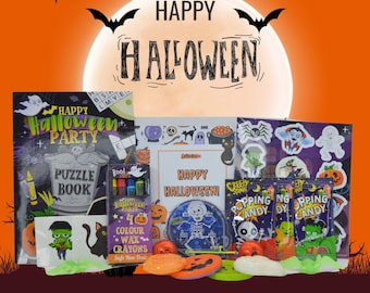 Halloween Treat Box: Activity Book, Stickers & Candy