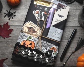 Halloween Blind Date with a Book – Mystery Gift, Autumn Romance, Fall Thriller,  – Spooky Gothic Gift Wrapped Surprise