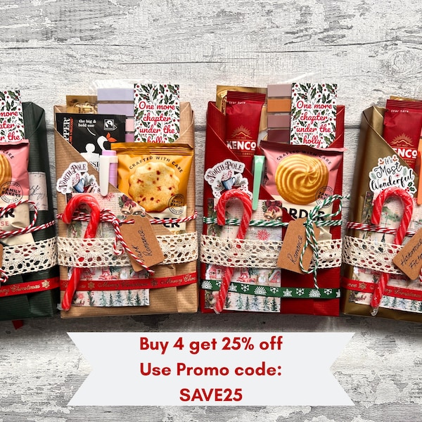 Blind Date With a Book – Christmas Colour Collection | Festive Edition | Cosy Surprise Gift for Book Lovers | Save 25% on the Full Set Of 4