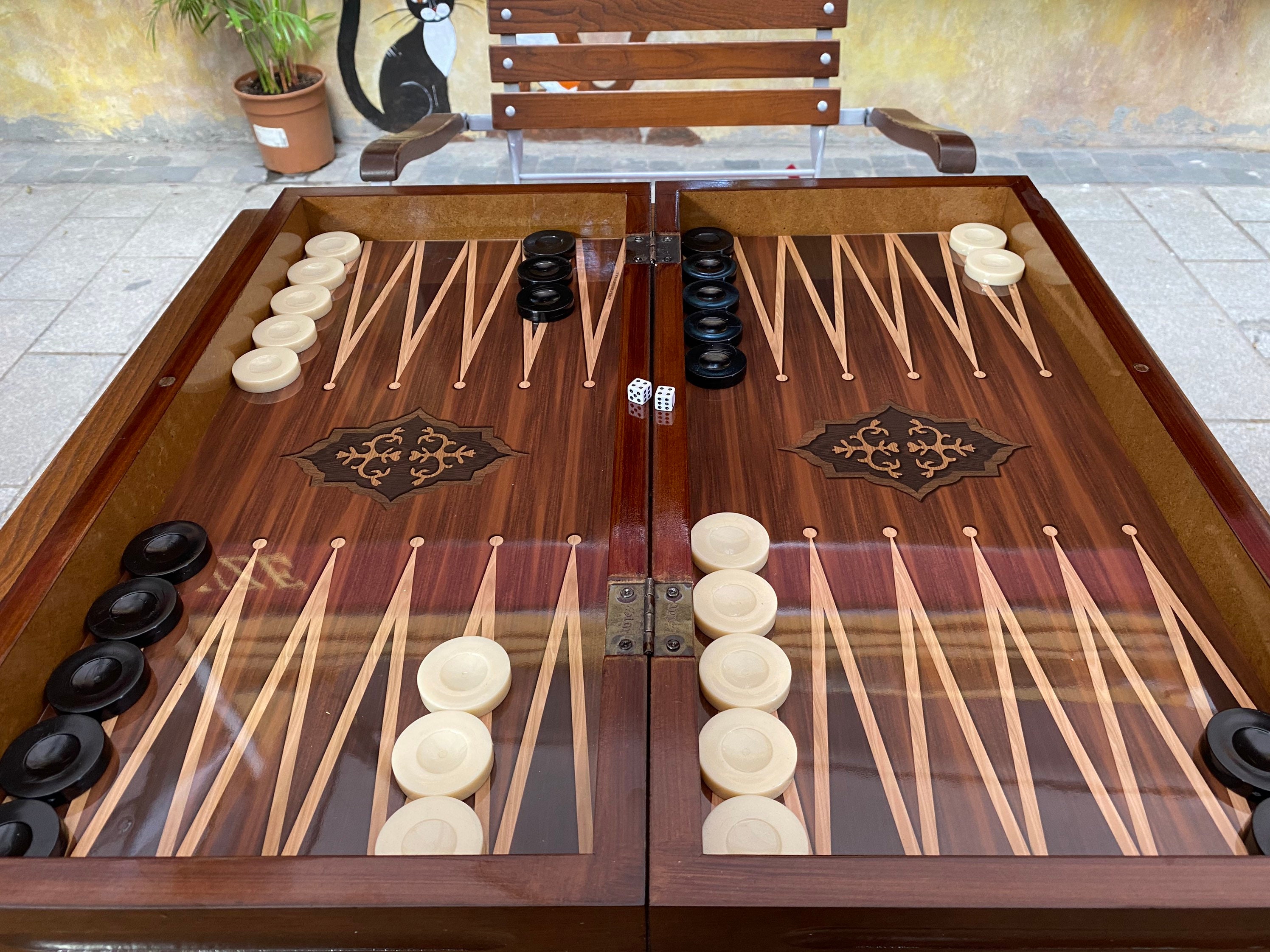 Backgammon Set for sale Only 4 left at 70% Backgammon Set for sale Only 4 left at 70%