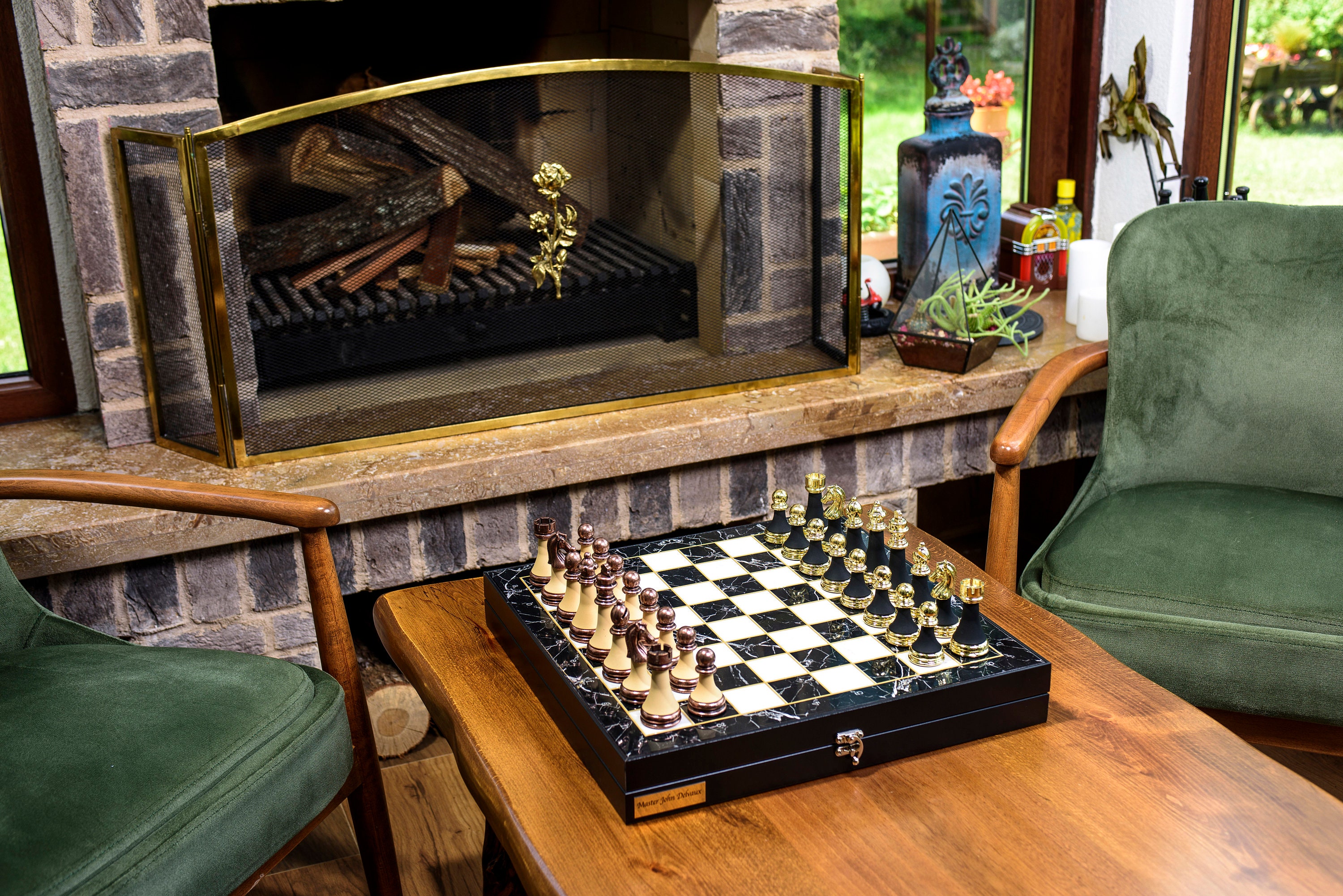 Straight Up Chess  Unique Chess Sets and Game Room Decor - StraightUpChess