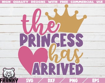 Download Princess Has Arrived Svg Etsy