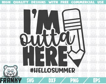 Download End Of School Svg Etsy