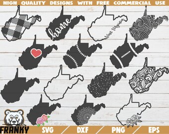 Download West Virginia Svg Etsy