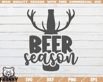 Deer Beer Svg Etsy