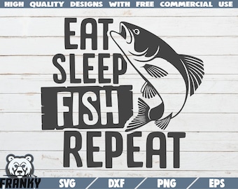 Download Cricut D227 Eat Sleep Fish Svg Lake Svg File For Silhouette Cameo Fishing Cut File Svg Cut File Clip Art Art Collectibles Kromasol Com