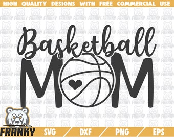 Basketball Mom Shirt Svg Etsy