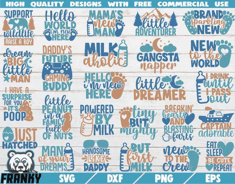 Download Art Collectibles Clip Art Newborn Svg Baby Boy Onesie Svg Funny Baby Boy Quotes Svg Instant Download 25 Designs Baby Boy Svg Bundle Printable Cut Files