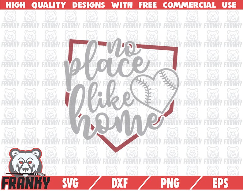 Download Baseball Home Baseball Shirt No Place Like Home Svg Dxf File Baseball Svg Cut File Love Baseball Digital Baseball Heart Svg Clip Art Art Collectibles Tomtherapy Co Il