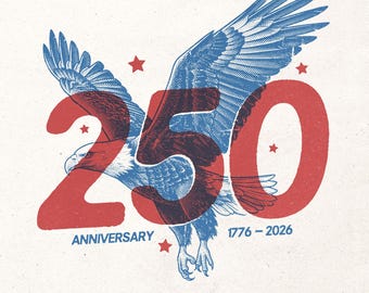 Usa 250 years anniversary PNG - Retro Patriotic digital shirt print - Independence day t-shirt design - 4th of july print file - 1776 PNG