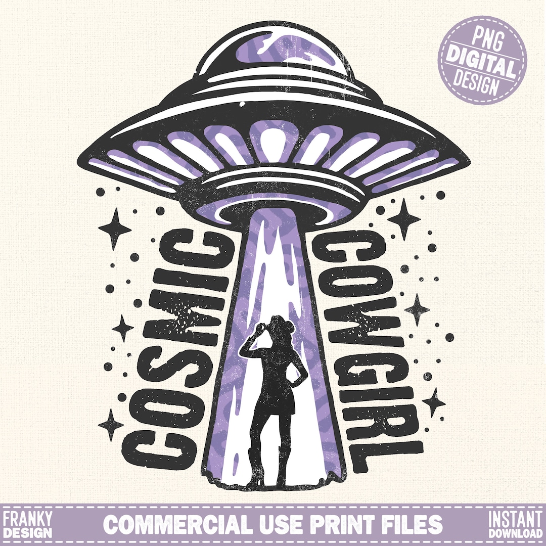 Cosmic Cowgirl Hot Pink Graphic Tee main image 1