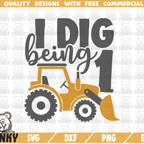 I Dig Being One Svg - Etsy
