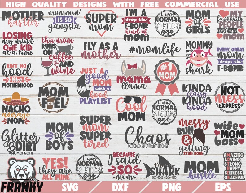 Download Mother S Day Svg Cut Files Best Mom Svg Digital Mother Gift Svg 35 Designs Dxf Files Mom Life Bundle Svg Funny Mom Quotes Svg Clip Art Art Collectibles Kromasol Com