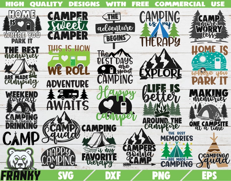 Download Camper Svg Camping Svg Adventure Svg Camp Squad Svg Explore Svg Camping Shirt Love Camping Svg 22 Designs Camping Bundle Clip Art Art Collectibles Tomtherapy Co Il