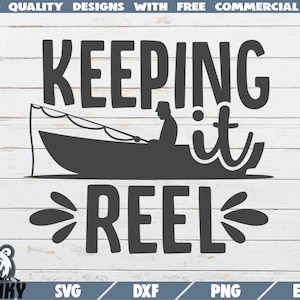 Houden van het reel SVG - Instant download - Commercieel gebruik - Afdrukbare cut bestand - Fisherman svg - Vissen shirt svg - Grappige vissen citaat svg