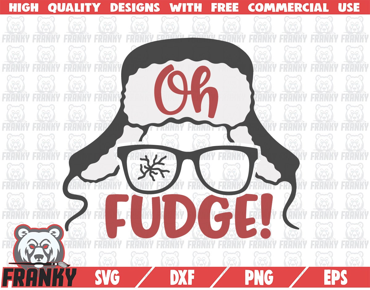 Oh fudge SVG Cut file DXF file Christmas shirt svg  Etsy