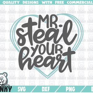 M. voler votre cœur SVG - Cut file - Valentine’s day svg - Heart breaker svg - Love svg - Love cut file - Little boy svg - Valentine svg
