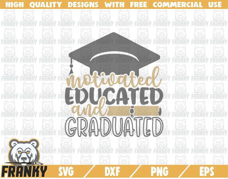 Download End Of School Graduation Shirt Graduation Squad Svg Cut File Graduation Hat Dxf File Motivated Educated And Graduated Svg Grad Clip Art Art Collectibles Trustalchemy Com