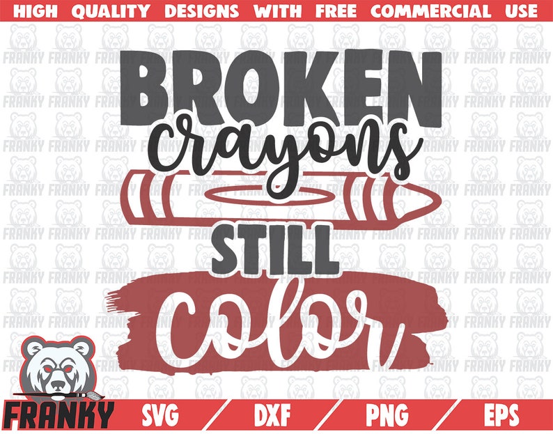 Download Broken crayons still color SVG Cut file DXF file | Etsy