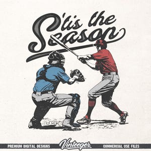 Dit is het seizoen png | Retro baseballshirt met afbeelding | Honkbalsublimatie png | Vintage honkbalshirtontwerp | Honkbalseizoen png | Digitaal