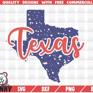 Grunge Texas SVG - Cut file - DXF file - Distressed svg - Texas state svg - State of texas svg - Love texas svg - Texas shirt - usa svg