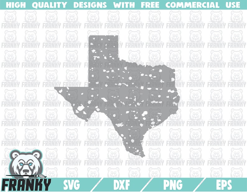 State of Texas Texas shirt SVG DXF file United states svg Texas state Cut file Grunge Texas State SVG Distressed Love texas
