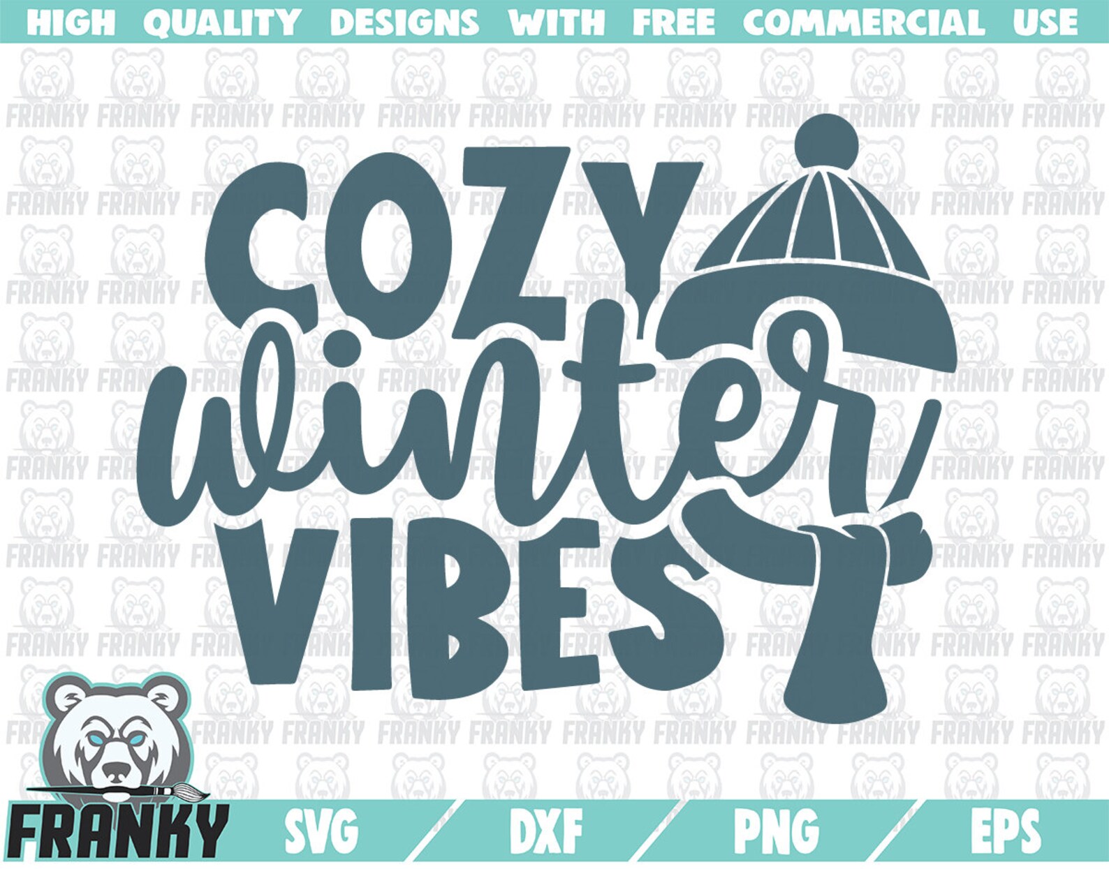 Cozy Winter Vibes SVG Instant Download Printable Cut File - Etsy