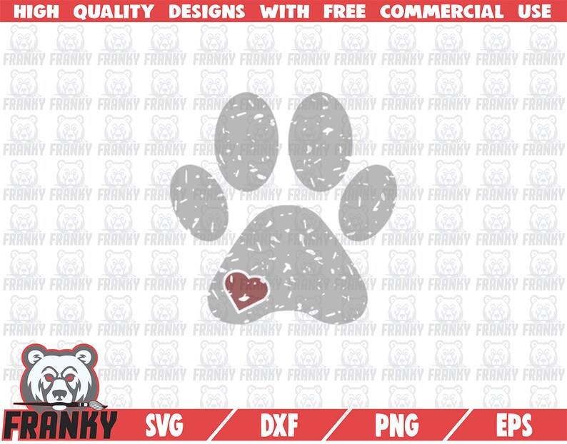 Free Free Paw Print Svg Dog 804 SVG PNG EPS DXF File