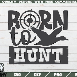 Geboren, um SVG zu jagen - sofortiger Download - druckbare geschnittene Datei - kommerzielle Nutzung - Jagd Svg - Jäger Svg - Jagd Papa Svg - Jagd Saison Svg
