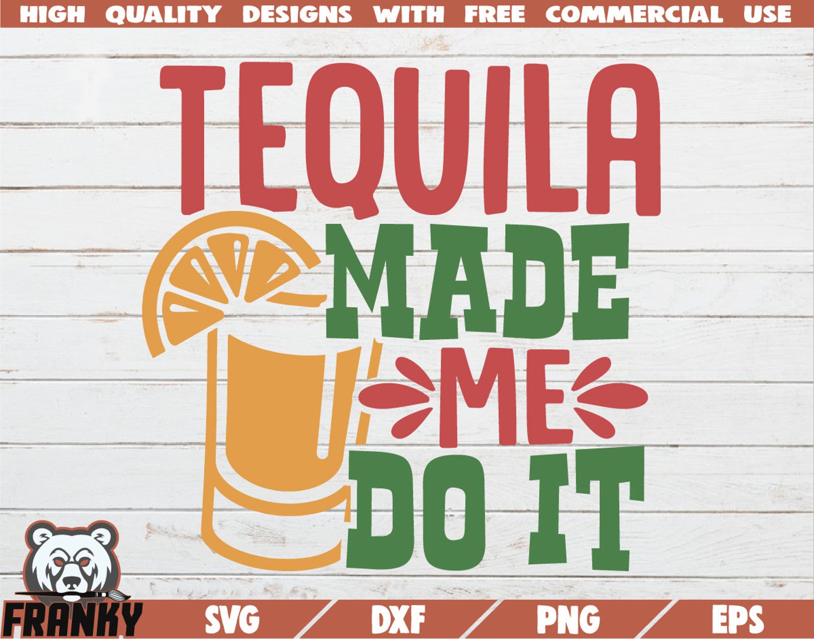 Tequila made me do it SVG Instant download Printable cut Etsy