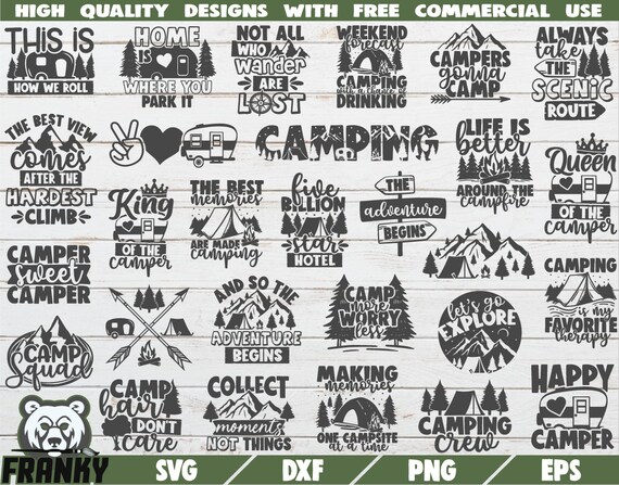 Download Camping Bundle Svg 28 Designs Camping Svg Camper Svg Etsy