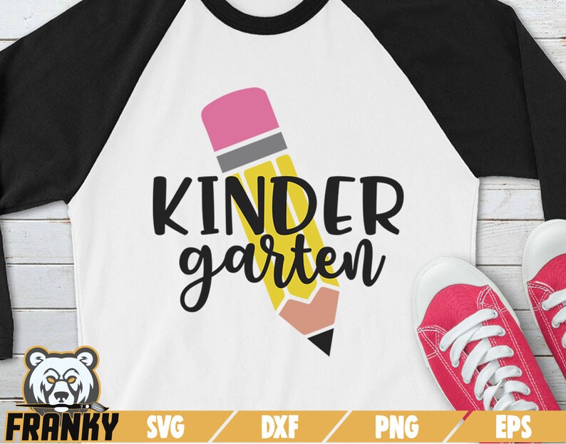 Download Clip Art Dxf File Pencil Svg Back To School Svg Teaching Svg Teacher Svg Kindergarten Shirt Svg Kindergarten Svg Shool Svg Cut File Art Collectibles