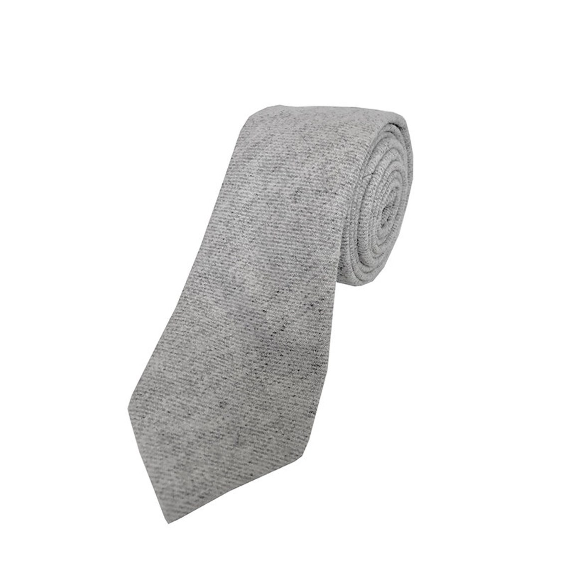 mens light grey tie