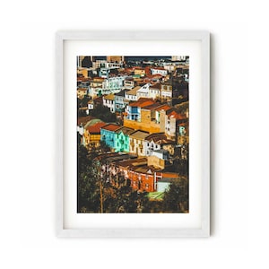 Valparaiso Chile Photography Print | Valparaiso Wall Art | Wall Art Decor | Wall Art Living Room | Dorm Decor | Travel Photography Print