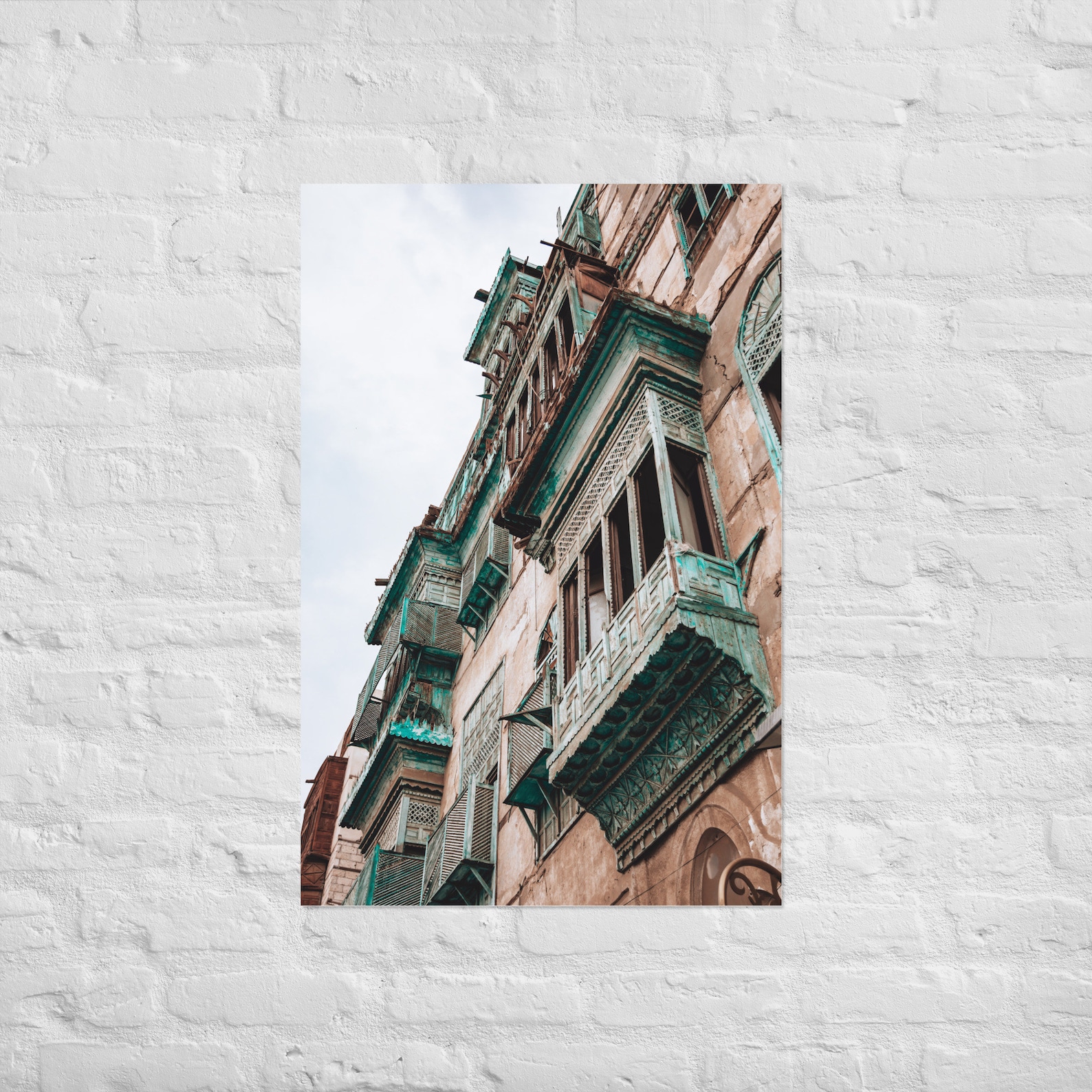 Old Jeddah Al Balad Jeddah Art Print Jeddah Poster Jeddah Etsy