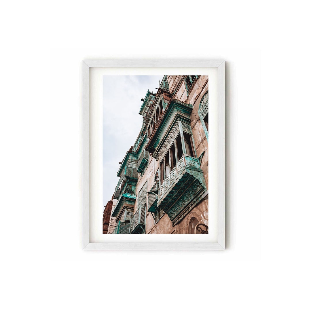 Old Jeddah Al Balad Jeddah Art Jeddah Poster Jeddah Print Jeddah Photo