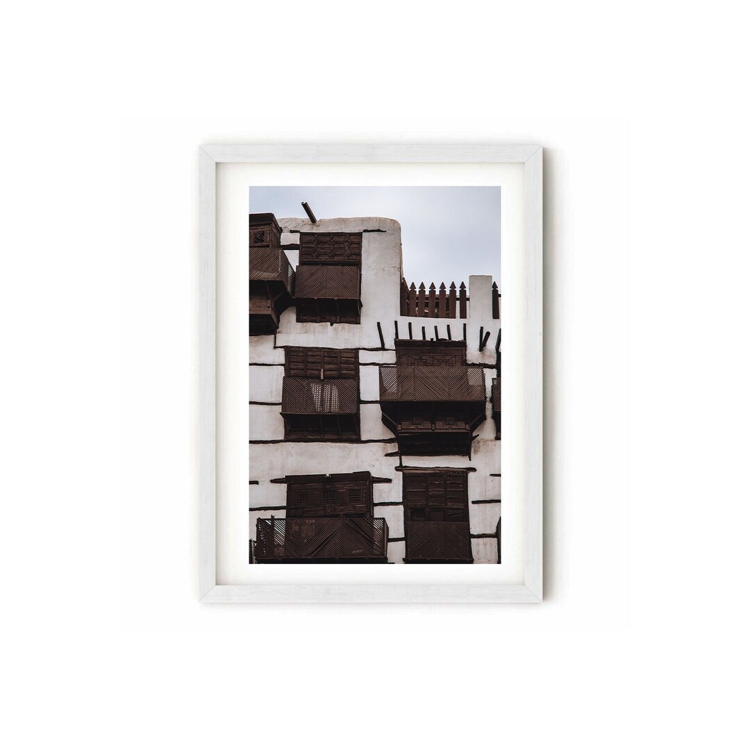 Old Jeddah Al Balad Jeddah Art Jeddah Poster Jeddah Print Jeddah Photo