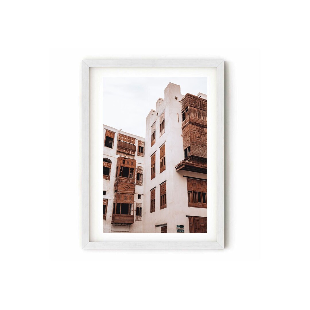 Old Jeddah Al Balad Jeddah Art Jeddah Poster Jeddah Print Jeddah Photo