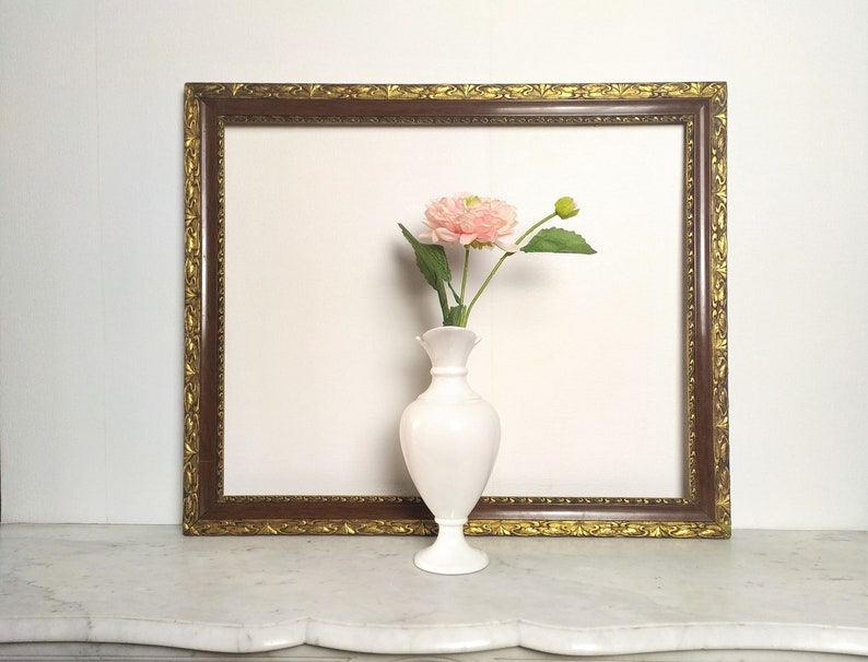 French Antiques Ornate Picture Gilted Frame for Oil Painting Victorian Carved Wood Antique Frame