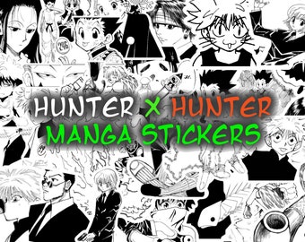 Hunter X Hunter Stickers Etsy Hunter X Hunter Stickers Etsy