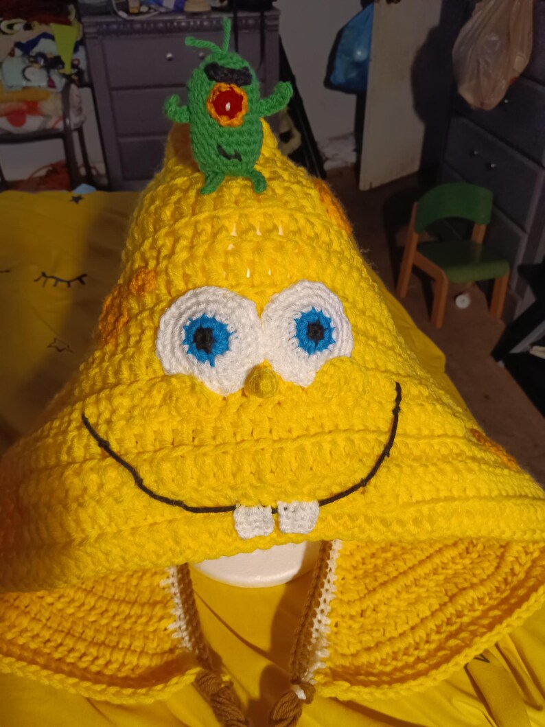 Spongebob Hood Etsy