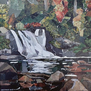 Abram&#39;s Falls -- Collage