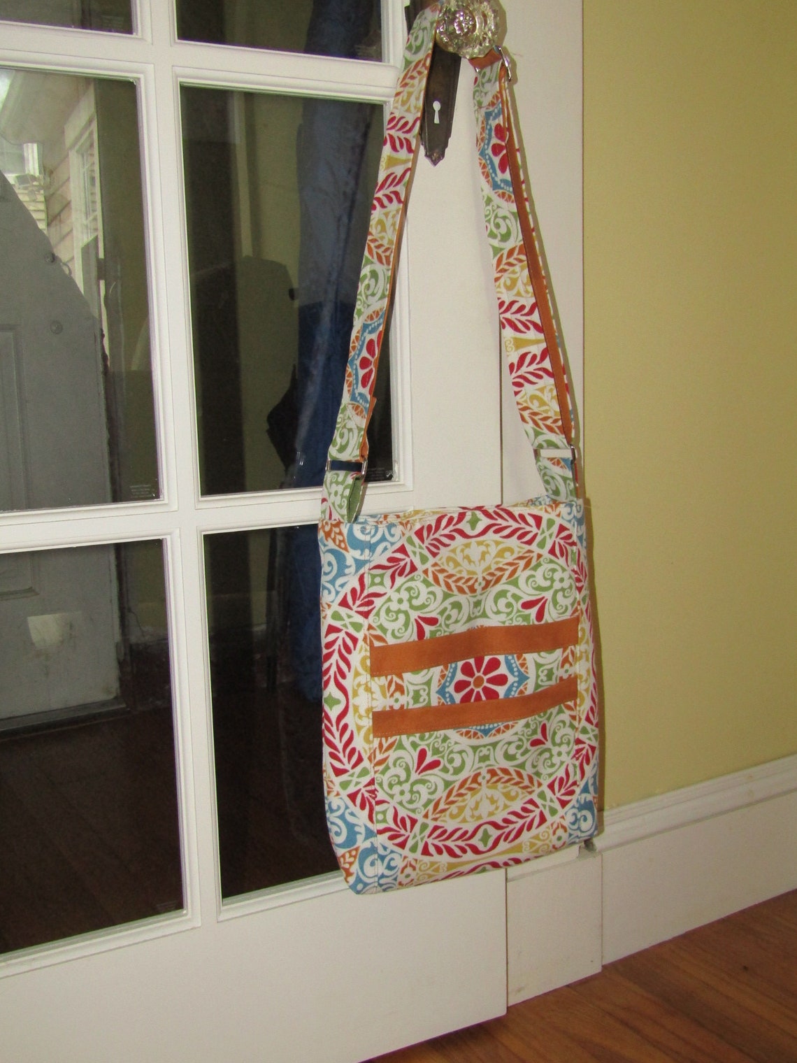 Handmade canvas tote bag | Etsy