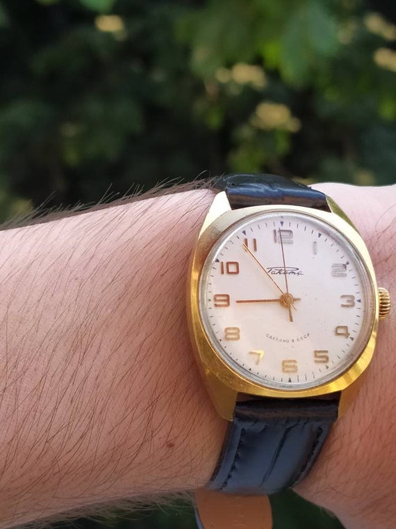 Vintage watch Raketa"Rocket" 2609 ha, gold-plated